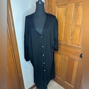 Wynne Layers 3X NWT Black Stretch Dress